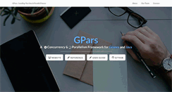 Desktop Screenshot of gpars.org